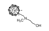 N-(2-hydroxyethyl)-N-methylaminomethylferrocene_284022-71-5