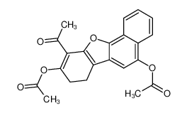 10-acetyl-5,9-diacetoxy-7,8-dihydrobenzo[b]naphtho[2,1-d]furan_284027-14-1