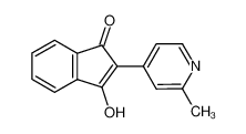 3-hydroxy-2-(2-methylpyridin-4-yl)-inden-1-one_284030-92-8