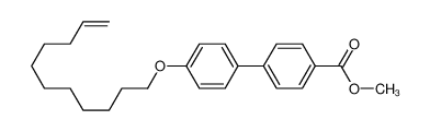 methyl 4'-(undec-10-enyloxy)biphenyl-4-carboxylate_284036-26-6