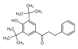 1-(3,5-Di-tert-butyl-4-hydroxy-phenyl)-3-phenyl-propan-1-one_28441-07-8