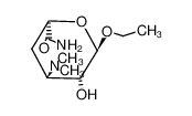 (2R,4S,5R,6R)-4-Dimethylamino-6-ethoxy-5-hydroxy-tetrahydro-pyran-2-carboxylic acid amide_28441-60-3