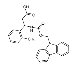 3-(9 H-FLUOREN-9-YLMETHOXYCARBONYLAMINO)-3-O-TOLYL-PROPIONIC ACID_284492-03-1