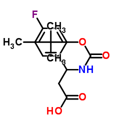 3-[(tert-butoxycarbonyl)amino]-3-(4-fluorophenyl)propanoic acid_284493-72-7