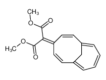 ((2Z,5Z)-2-Bicyclo[5.4.1]dodeca-1(11),2,5,7,9-pentaen-4-ylidene)-malonic acid dimethyl ester_28455-44-9