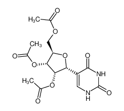5-(tri-O-acetyl-α-D-ribofuranosyl)-pyrimidine-2,4-dione_28455-49-4