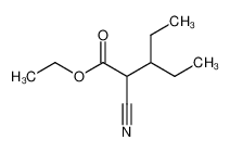 2-cyano-3-ethylpentanoic acid ethyl ester_28456-66-8