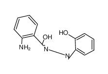 o-(α-hydroxy-o-amino-benzylidenehydrazonomethyl)phenol_28461-52-1