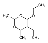 4-ethoxy-5-ethyl-2,6-dimethyl-[1,3]dioxane_28467-94-9