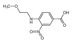 4-[(2-methoxyethyl)amino]-3-nitrobenzoic acid_284672-80-6