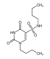N,1-dibutyl-2,4-dioxopyrimidine-5-sulfonamide_28485-15-6