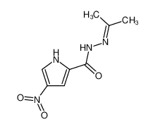 4-Nitropyrrol-2-carbonsaeureisopropylidenhydrazid_28494-54-4