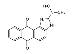 2-dimethylamino-1(3)H-anthra[1,2-d]imidazole-6,11-dione_2851-10-7