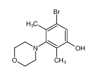 5-Bromo-2,4-dimethyl-3-morpholin-4-yl-phenol_28510-67-0