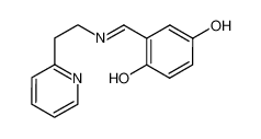 2,5-dihydroxy-N-(pyridin-2-ylmethyl)benzylideneamine_285116-56-5