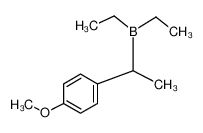 (R)-diethyl(1-(4-methoxyphenyl)ethyl)borane_285132-40-3