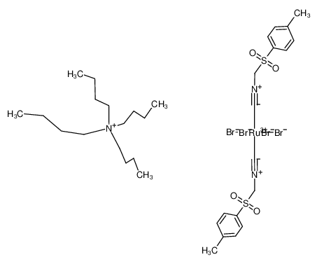 trans-[NBu4][ruthenium(III)Br4(p-tolylsulfonylmethylisocyanide)2]_285141-40-4