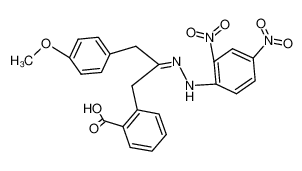 4-(2-Carboxy-phenyl)-3-(4-methoxy-phenyl-aceton-(2,4-dinitro-phenylhydrazon)_2852-94-0