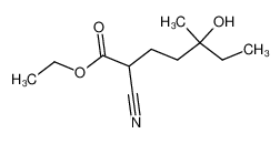 Cyano-2-hydroxy-5-methyl-5-heptancarbonsaeureethylester_28525-56-6