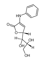 (R)-3-Phenylamino-5-((1R,2R)-1,2,3-trihydroxy-propyl)-5H-furan-2-one_2853-04-5