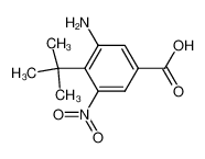 3-amino-4-tert-butyl-5-nitro-benzoic acid_28538-59-2