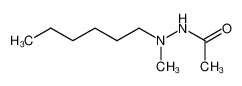 1-Hexyl-1-methyl-2-acetylhydrazin_28538-75-2