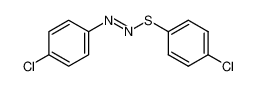 (p-Chlor-phenyldiazo)-(p-chlor-phenyl)-sulfid_28547-03-7