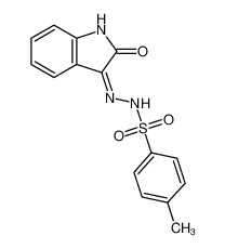 4-methyl-N'-(2-oxoindol-3-yl)benzenesulfonohydrazide_28558-62-5