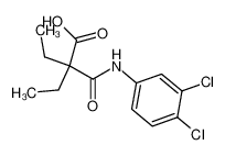 2-(3,4-Dichloro-phenylcarbamoyl)-2-ethyl-butyric acid_28563-13-5