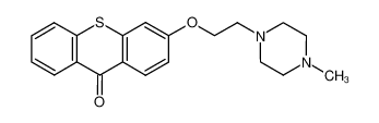 3-[2-(4-methyl-piperazin-1-yl)-ethoxy]-thioxanthen-9-one_28565-58-4