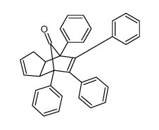 4,5,6,7-tetraphenyl-3a,4,7,7a-tetrahydro-4,7-methanoinden-8-one_2858-02-8