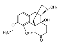 4,5α-epoxy-3-ethoxy-14-hydroxy-17-methyl-morphinan-6-one_2859-08-7