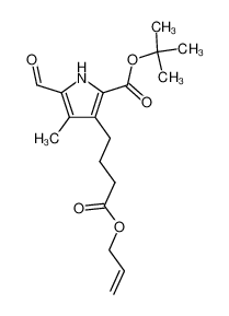 3-(3-Allyloxycarbonyl-propyl)-5-formyl-4-methyl-1H-pyrrole-2-carboxylic acid tert-butyl ester_285982-12-9