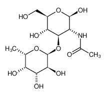 α-L-fucosyl-(1→3)-N-acetyl-β-D-glucosamine_285996-67-0