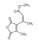 2,4-Dimethyl-3-carboxy-trans-cis-muconsaeure-2,3-anhydrid-methylester_2860-15-3