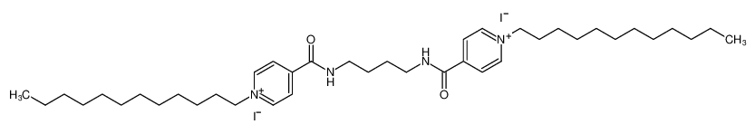 Pyridinium, 4,4'-[1,4-butanediylbis(iminocarbonyl)]bis[1-dodecyl-,diiodide_286018-22-2