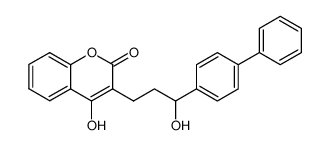 3-(3-Biphenyl-4-yl-3-hydroxy-propyl)-4-hydroxy-chromen-2-one_28621-61-6