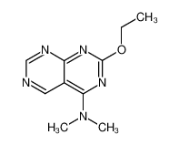 (2-ethoxy-pyrimido[4,5-d]pyrimidin-4-yl)-dimethyl-amine_28635-36-1