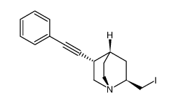 (1S,2S,4S,5S)-2-iodomethyl-5-phenylethynyl-1-azabicyclo[2.2.2]octane_286368-26-1