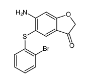6-Amino-5-(2-bromo-phenylsulfanyl)-benzofuran-3-one_286377-69-3