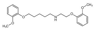 N-(2-(2-Methoxy-phenoxy)-aethyl)-5-(2-methoxy-phenoxy)-pentylamin_2864-07-5
