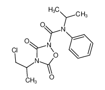 4-(1-chloropropan-2-yl)-N-isopropyl-3,5-dioxo-N-phenyl-1,2,4-oxadiazolidine-2-carboxamide_286419-14-5