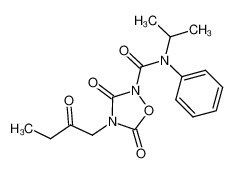 N-isopropyl-3,5-dioxo-4-(2-oxobutyl)-N-phenyl-1,2,4-oxadiazolidine-2-carboxamide_286421-17-8