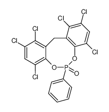 Phenylphosphonsaeure-2,2-methylen-bis-(3,4,6-trichlorphenylester)_28645-23-0