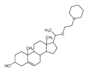 20-(2-piperidin-1-yl-ethoxy)-pregn-5-en-3-ol_2865-96-5