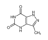 3-methyl-2,4-dihydropyrazolo[4,3-d]pyrimidine-5,7-dione_28668-19-1