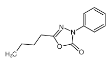 5-butyl-3-phenyl-3H-[1,3,4]oxadiazol-2-one_28669-42-3