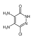4,5-diamino-6-chloro-2H-pyridazin-3-one_28682-71-5