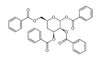 (2R,3S,4S,6S)-6-((benzoyloxy)methyl)tetrahydro-2H-pyran-2,3,4-triyl tribenzoate_286843-90-1