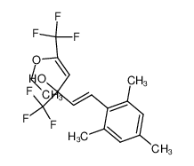 (2Z,5E)-2-ethoxy-1,1,1-trifluoro-6-mesityl-4-(trifluoromethyl)hex-2,5-dien-4-ol_286858-51-3